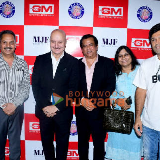 Photos: Anupam Kher, Sooraj Barjatya and Mahavir Jain attend the special screening of the film Uunchai