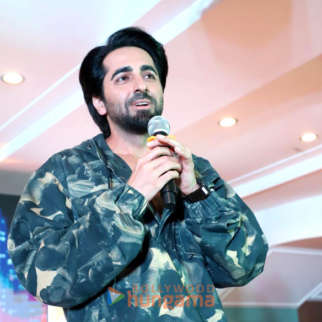 Photos: Ayushmann Khurrana snapped promoting An Action Hero at Thakur College