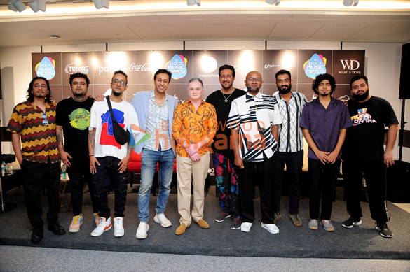 photos benny dayal sulaiman merchant and gautam singhania attend the press conference of parx music fiesta 1
