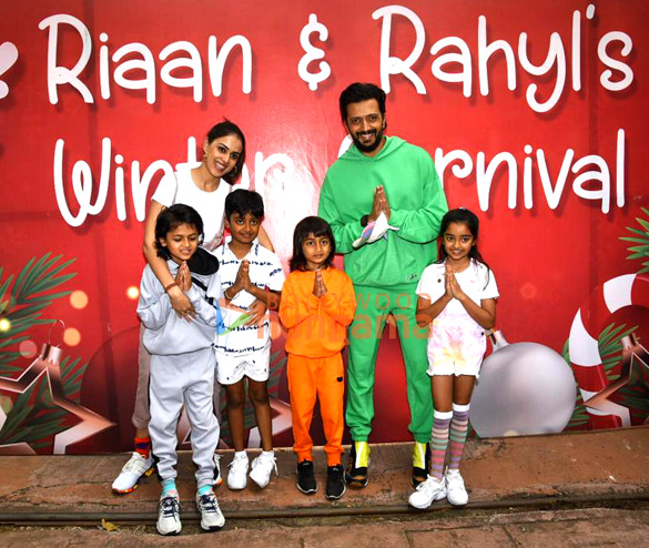 Photos: Celebs attend Riteish Deshmukh and Genelia Dsouza’s sons Riaan and Rahyl’s birthday bash
