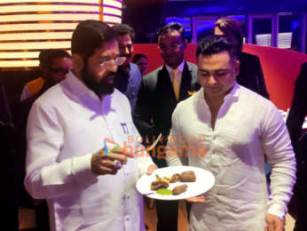 Photos: Eknath Shinde inaugurates Sachiin Joshi's hotel Planet Hollywood