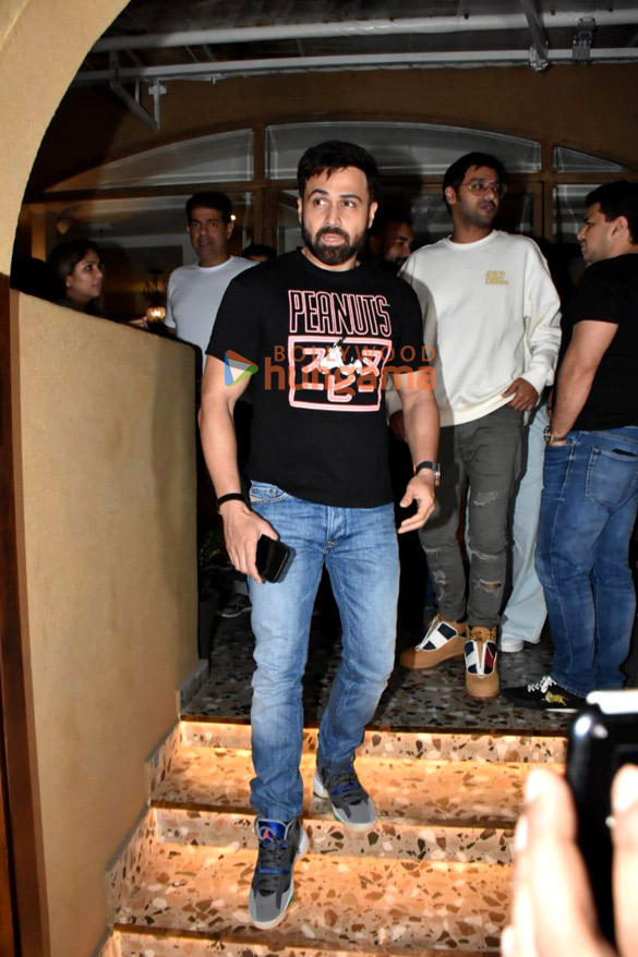Photos: Emraan Hashmi and Dino Morea spotted in Bandra