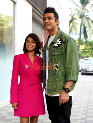 Photos: Jubin Nautiyal and Yohani snapped at the T-Series office