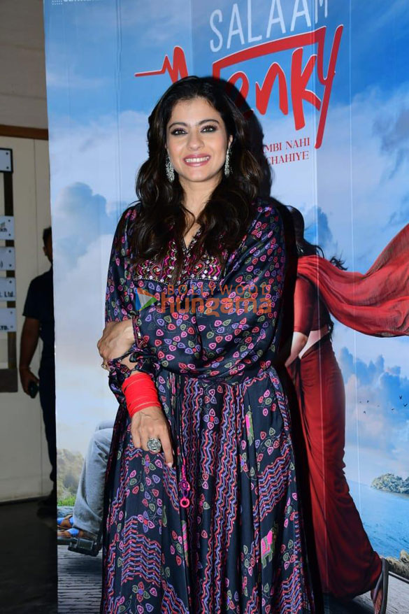 photos kajol and vishal jethwa snapped promoting their film salaam venky 3