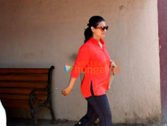Photos: Kajol snapped outside a Pilates studio