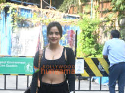 Photos: Neha Sharma and Aisha Sharma spotted outside a gym in Bandra