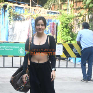 Photos: Neha Sharma and Aisha Sharma spotted outside a gym in Bandra