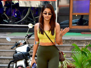 Photos: Pooja Hegde, Mrunal Thakur spotted outside a gym in Santacruz