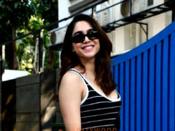 Photos: Sharvari Wagh snapped at the Puja Films’ office in Juhu