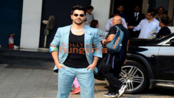 Photos: Varun Dhawan, Ajay Devgn and Dinesh Vijan snapped at Kalina airport