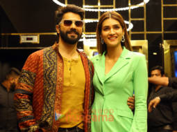 Photos: Varun Dhawan, Kriti Sanon and Dinesh Vijan promote Bhediya at Velocity Miraj Cinemas in Indore