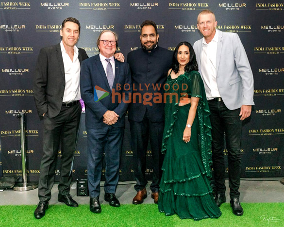 photos vishwajeet and sonalika pradhan snapped with ivan tran archana kochhar and saisha shinde at ifwa 1