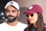 Power couple Virat Kohli and Anushka Sharma get clicked at the airport