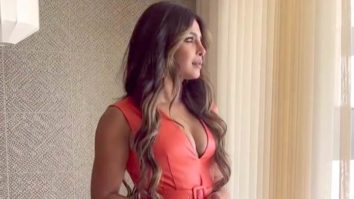 Priyanka Chopra rocks the gorgeous curls with orange outfit