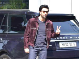 Ranbir Kapoor gets clicked outside his house as he returns from hospital