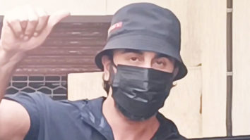 Ranbir Kapoor snapped sporting a bucket hat