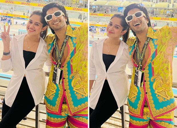Ranveer Singh wins hearts for his interaction with F1 Commentator Martin Brundle; makes the event fun with Jannat Zubair