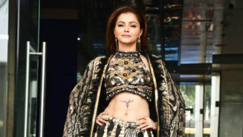 Rubina Dilaik poses in her unique metallic outfit on Jhalak Dikhhla Jaa sets