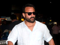 Saif Ali Khan walks hand in hand with Taimur at the airport