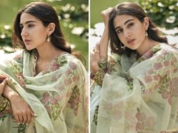 Sara Ali Khan’s green floral kurta set is all about the glam factor in desi attire