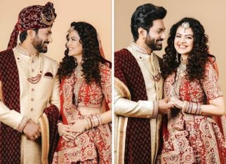 Singer Palak Muchhal ties knot with music composer Mithoon Sharma; stuns in quintessential red embellished lehenga