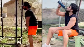 South star Ram Charan turns his beast mode on as he prepares for RC15: “Workout has no vacation !”