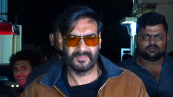 Spotted Ajay Devgn at special screening of Drishyam 2
