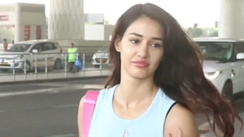 Spotted Disha Patani at Mumbai airport