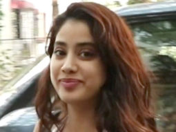 Spotted Janhvi Kapoor in gym outfit
