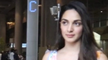 Spotted Kiara Advani at Mumbai airport