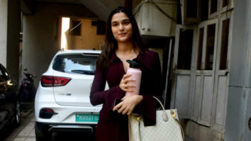 Spotted: Saiee Manjrekar at Juhu