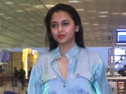 Spotted Tejasswi Prakash at Mumbai airport