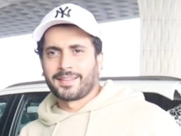 Sunny Singh Nijjar interacts with paps at the airport
