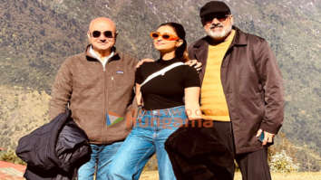 On The Set Of The Movie Uunchai