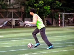 Watching Tiger Shroff play football is truly a treat for our eyes!