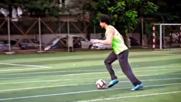 Watching Tiger Shroff play football is truly a treat for our eyes!