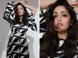 Yami Gautam graces the cover of Rolling Stone magazine looking utterly adorable in a monochrome patterned bell sleeve dress