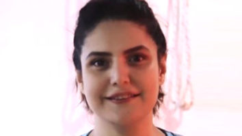 Zareen Khan’s fiery workout video