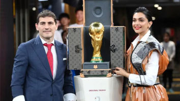 Deepika Padukone creates history for India; becomes first Indian to unveil the FIFA World Cup trophy