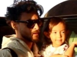 Aayush Sharma & Arpita Khan Sharma wish paps a happy new year