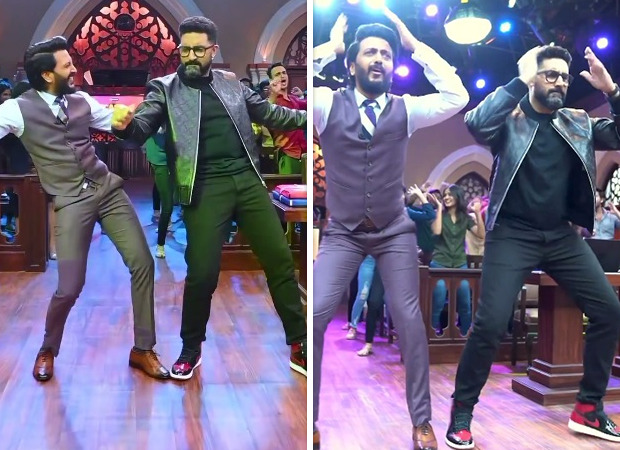 After Shahid Kapoor, Abhishek Bachchan grooves with Riteish Deshmukh on ‘Ved Lavlay’, watch