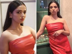 Ahsaas Channa amps up the drama for the Girls Hostel 3.0 premiere in a fiery red gown
