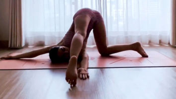 Alaya F looks absolutely graceful performing yoga poses