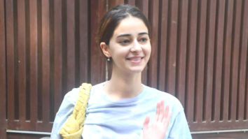 Ananya Panday gets clicked post yoga session