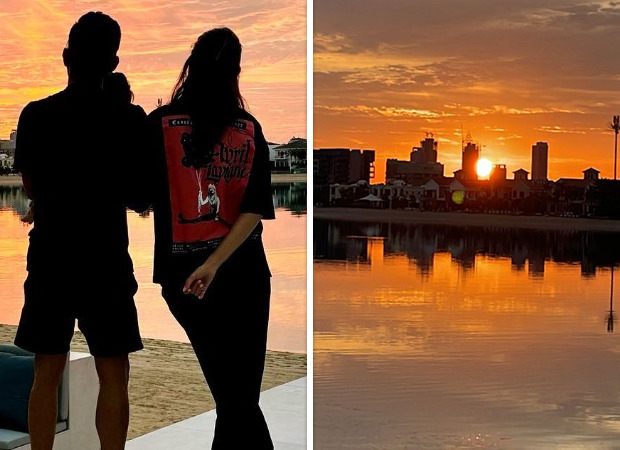 Anushka Sharma and Virat Kohli enjoy the 'last sunrise of 2022' with daughter Vamika 