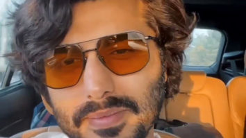 Arjun Kapoor enjoys a peaceful drive in Delhi