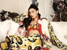 Athiya Shetty radiates glam in a yellow abstract co-ord outfit on the cover of Hello magazine