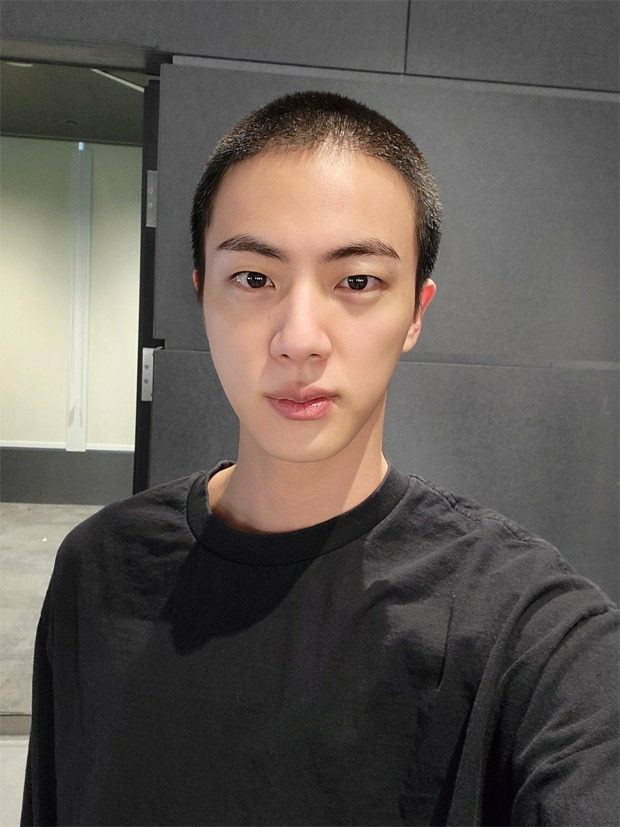 BTS’ Jin chops his hair, shares photo of his buzz cut ahead of his military enlistment