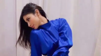 Can’t decide who’s more adorable Mouni Roy or the puppy