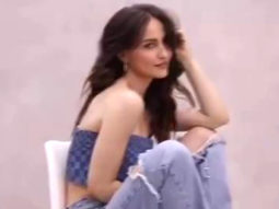 Elli AvrRam shares BTS straight from her makeup chair for a magazine shoot